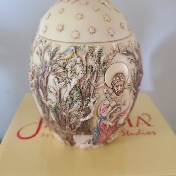 JARDINIA BY MARTIN PERRY STUDIOS - Nature's Nativity - Jar Trinkets NEW Jalrna - Picture 6 of 11